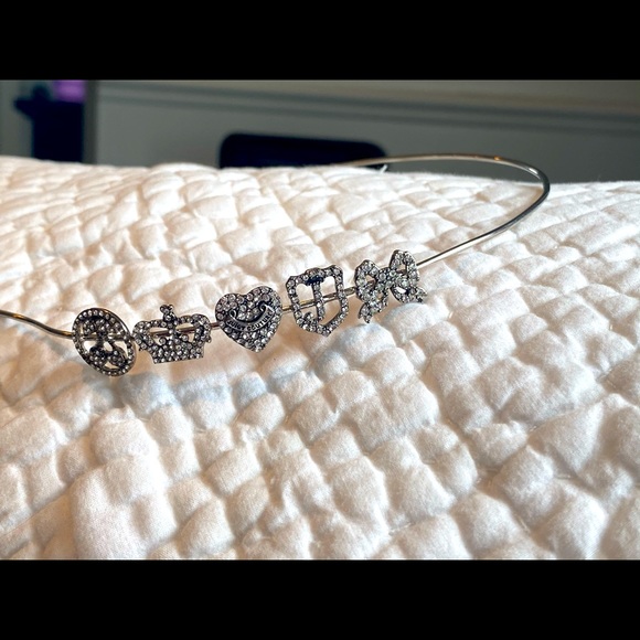 Vintage Juicy Couture Metal Headband - Picture 6 of 8